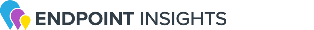 Endpoint Insights logo in black font